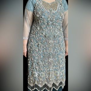 Lux Shalwar kameez for wedding or Desi event.